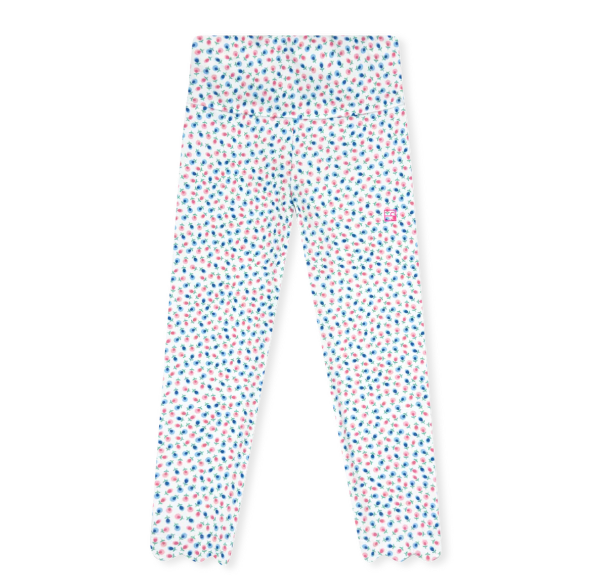 Sadie Scallop Legging-Kindness Blooms (Toddler)