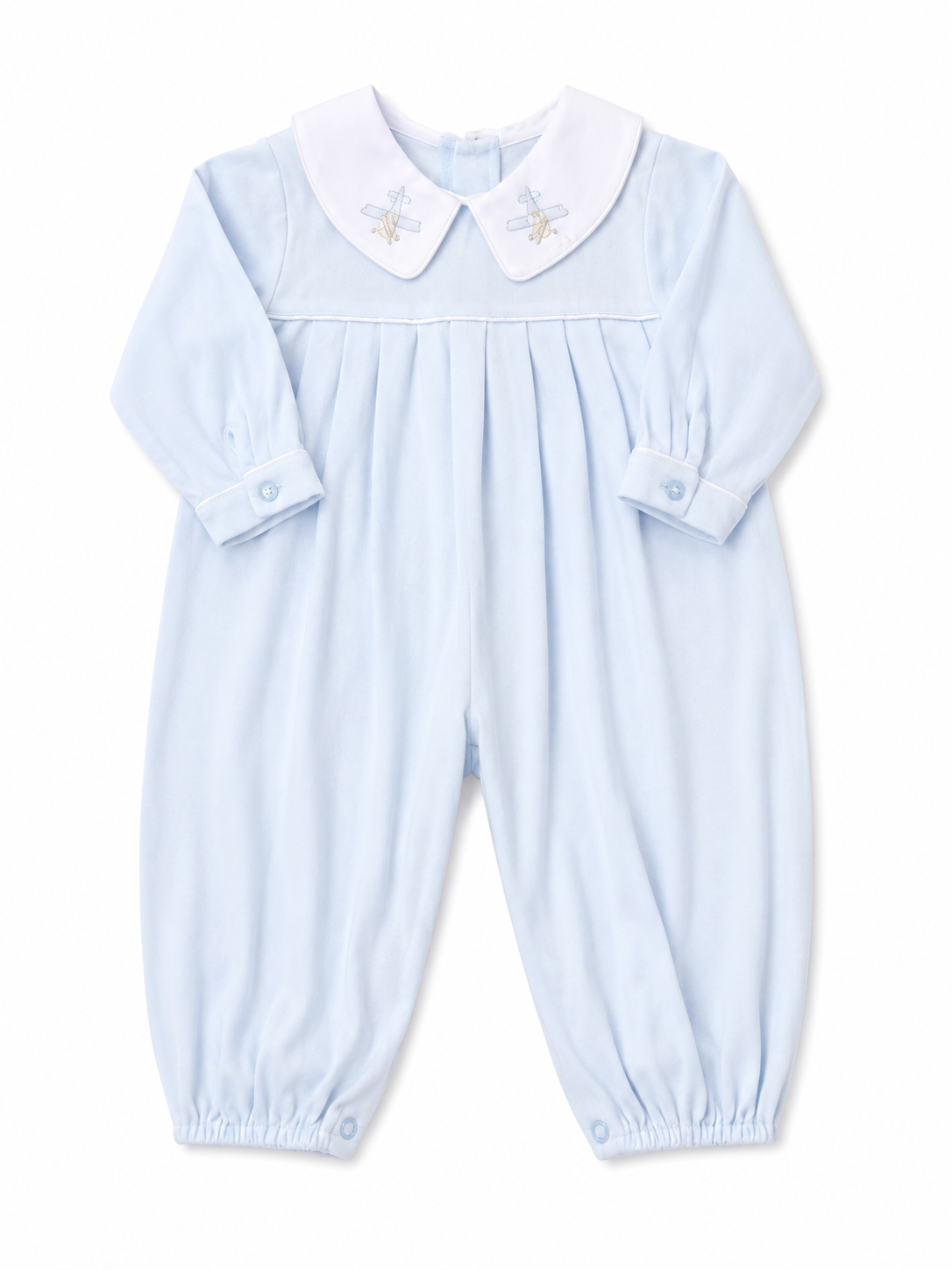 Blue Plane Knit Longall