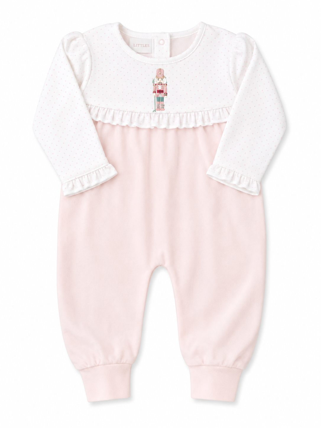 Pink Dot Pastel Nutcracker Coverall