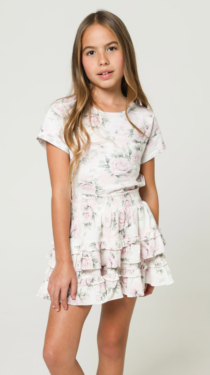 Saline Dusty Rose Skirt