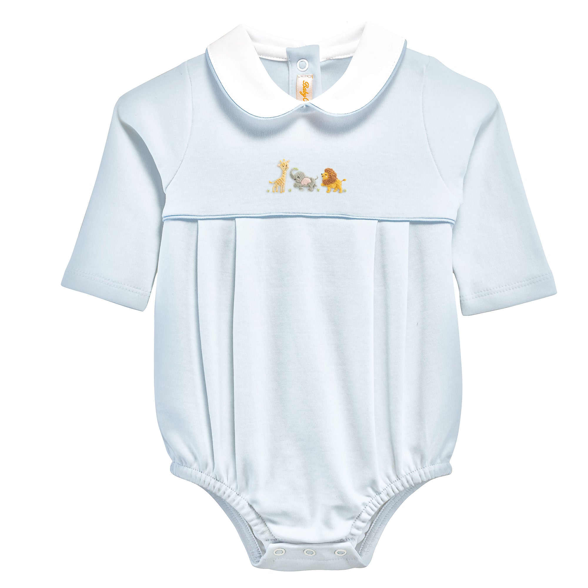 Safari Adventure Boy Bubble w/ Round Collar (Baby)