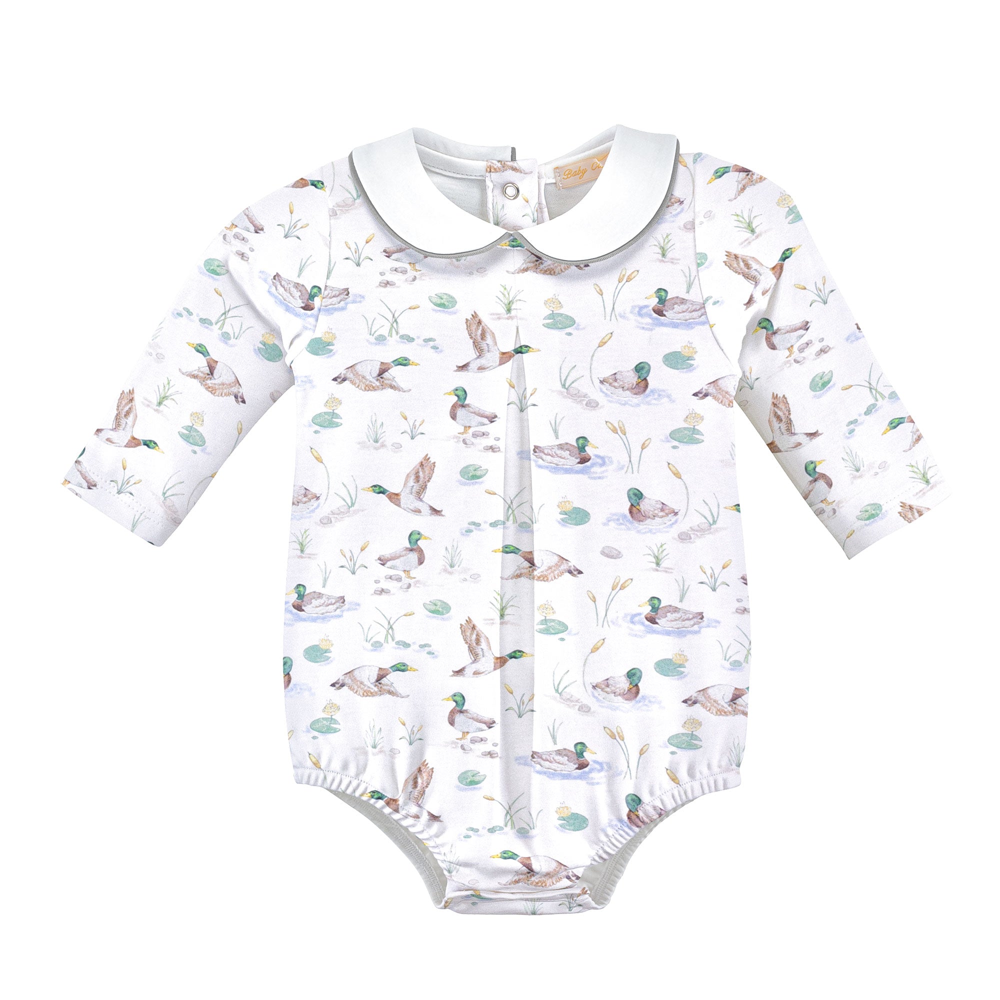 Mallard Ducks Printed Bubble w/ Point (Infant)