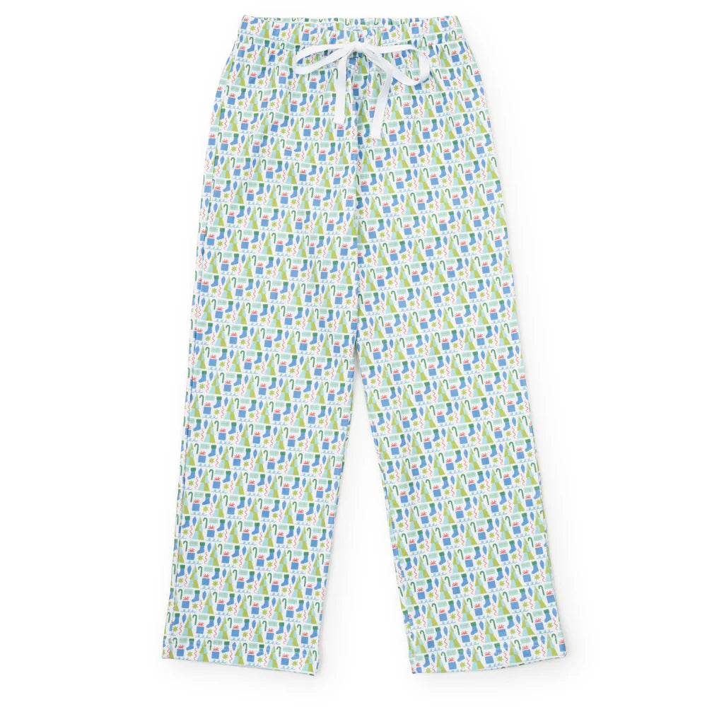 Beckett Mod Holiday Blue Hangout Pant
