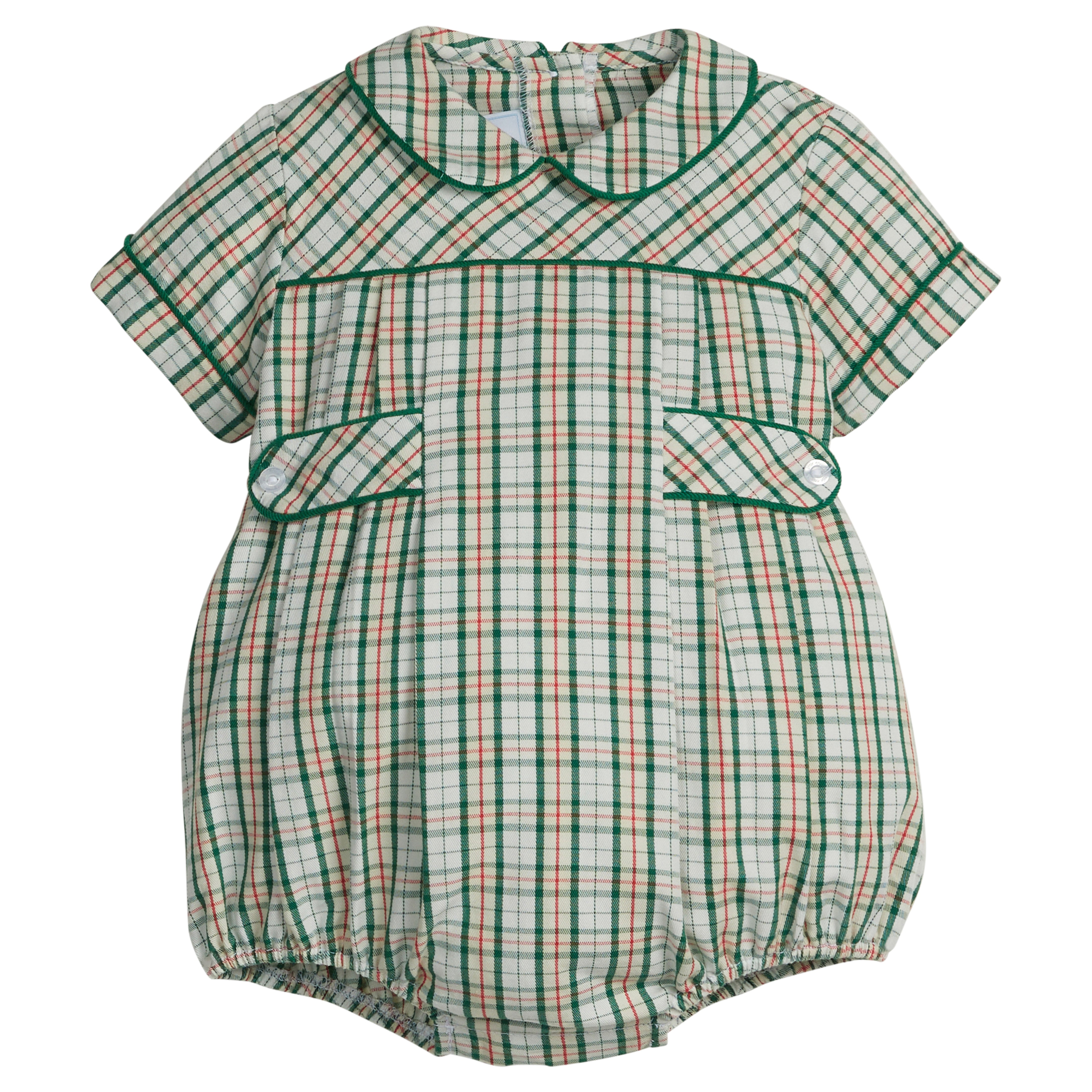 Mistletoe Tartan Bennet Bubble (Toddler)