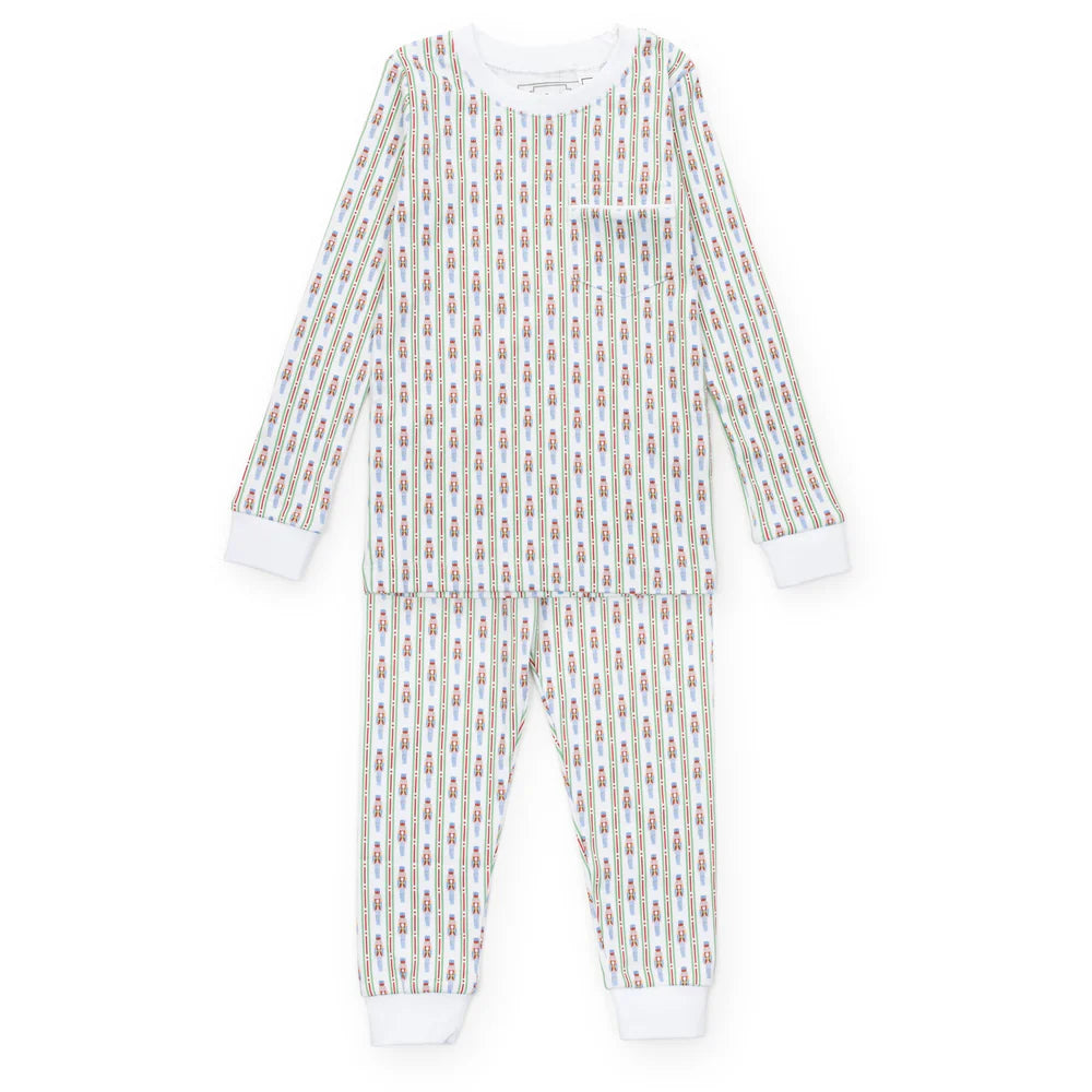 Bradford Nutcracker Stripe Pajama Pant Set (Toddler)
