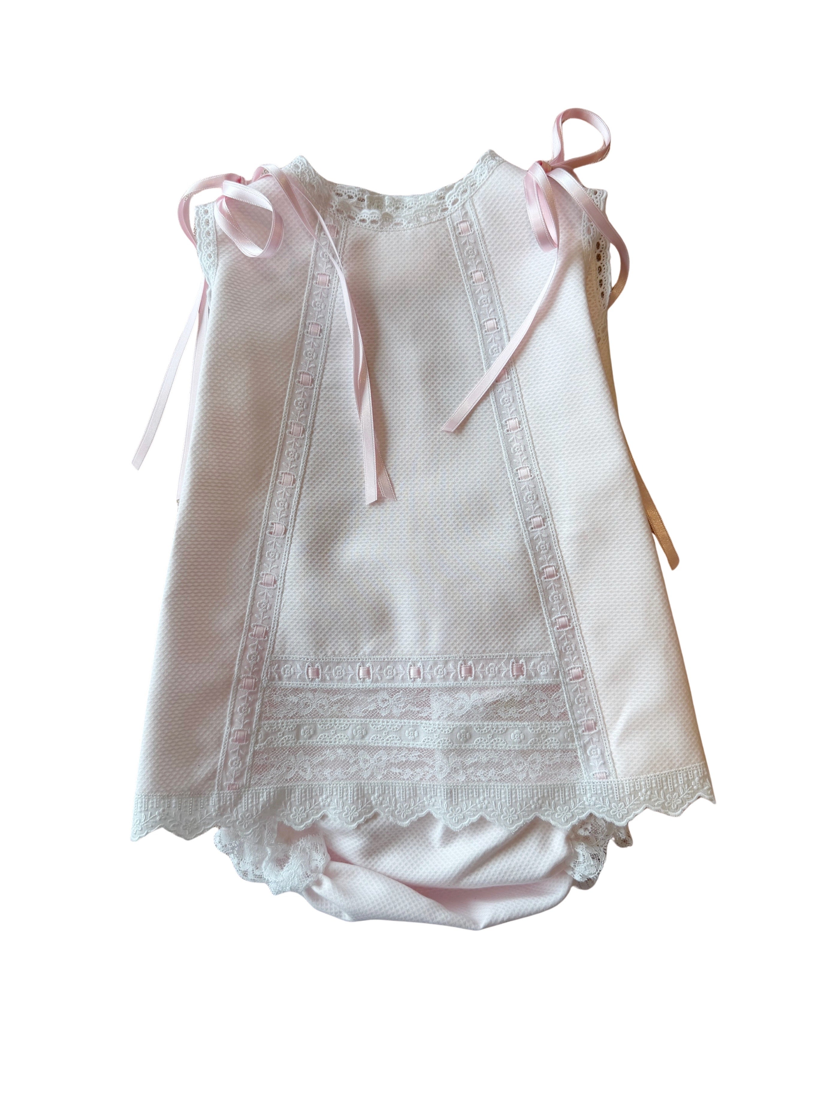 Pink Josephine Diaper Cover Set