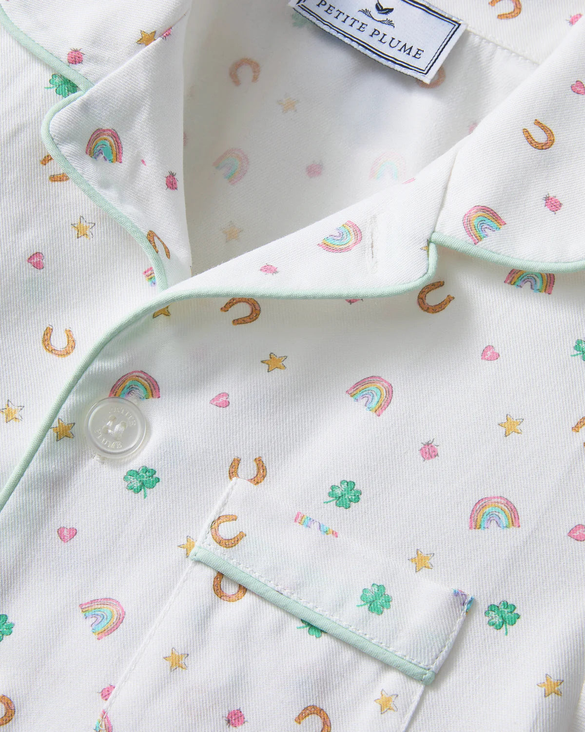 Good Luck Charms Twill Pajama Short Set