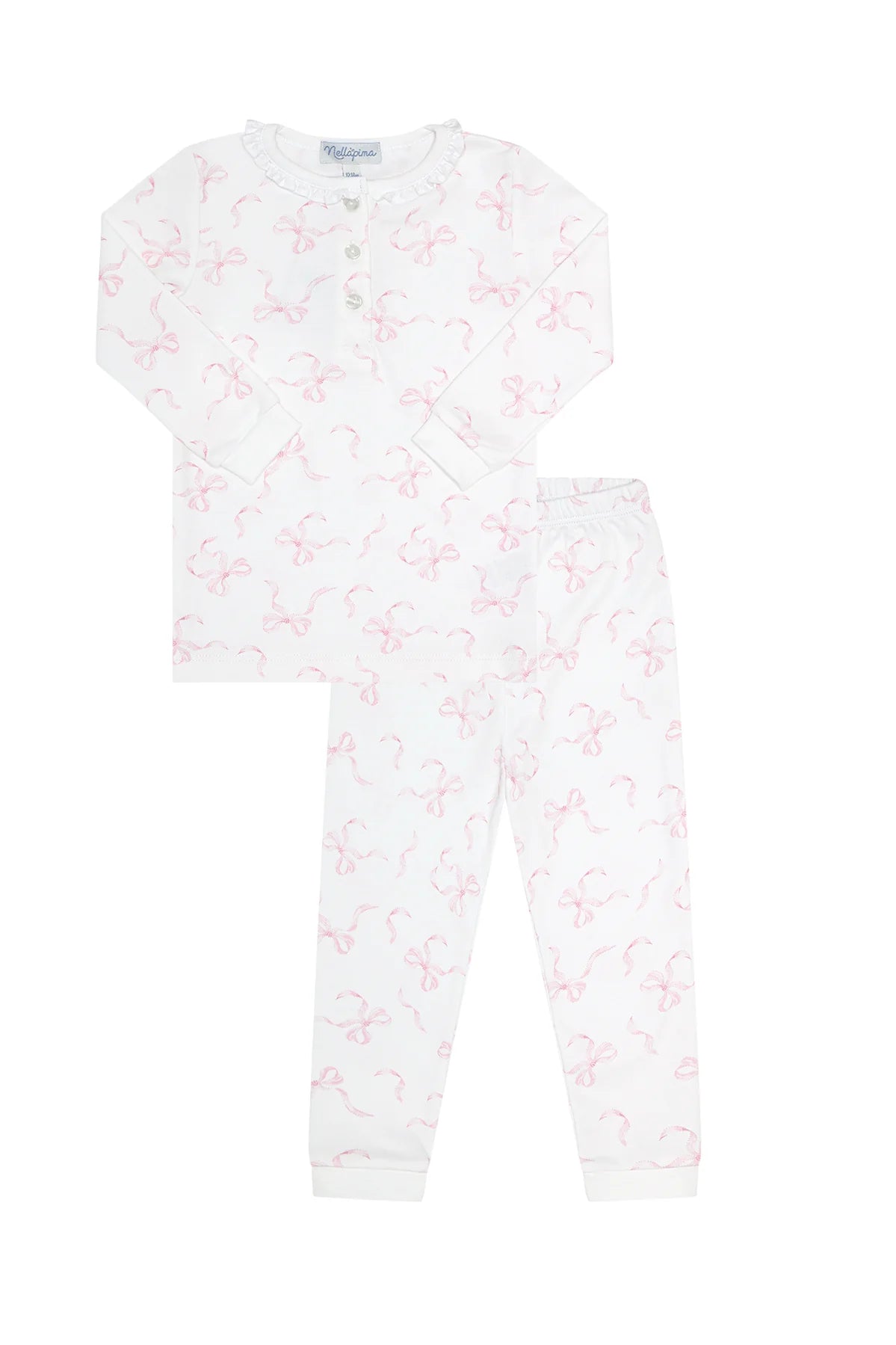 Charming Bows Print Pajamas (Baby)