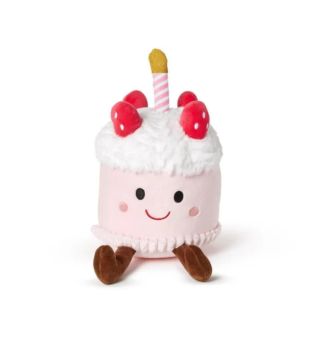 Plush Pink Velvet Birthday Cake Pinkie