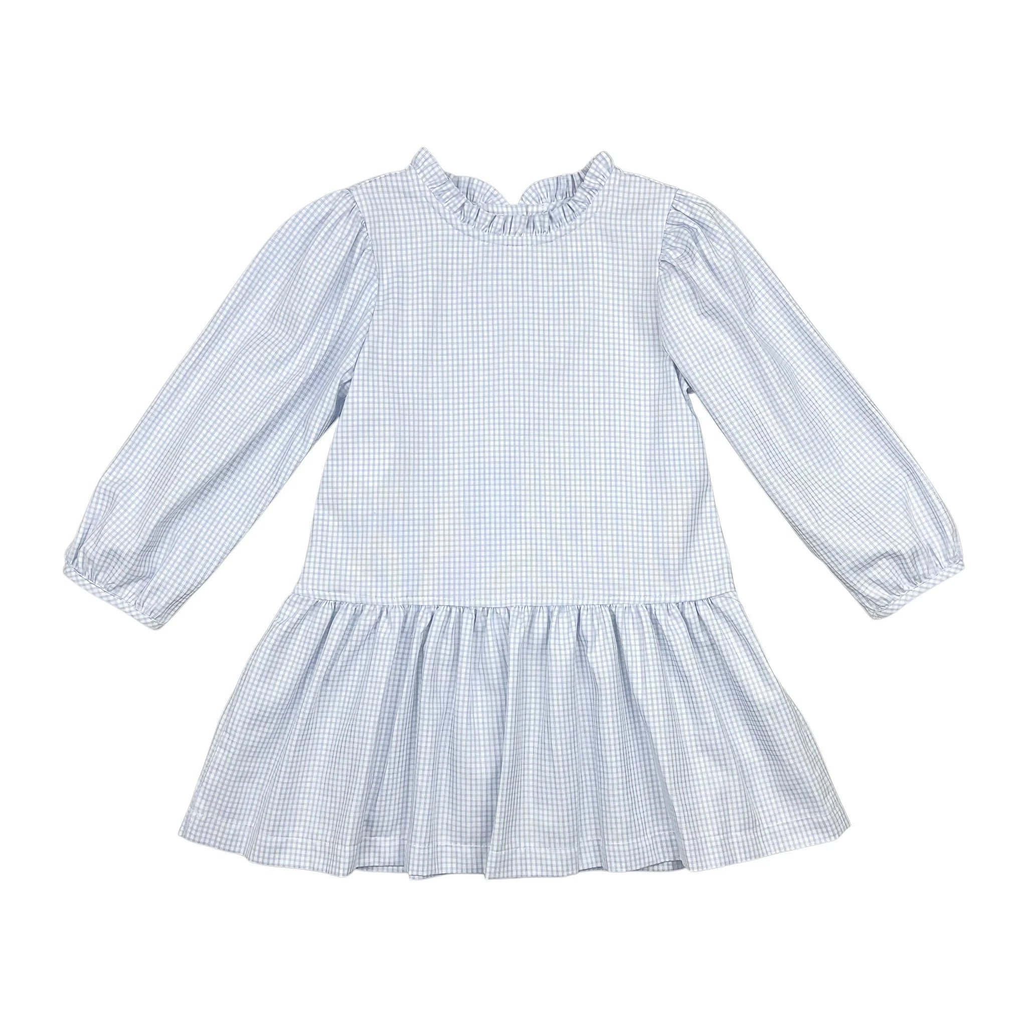 Blue Check Layla Dress