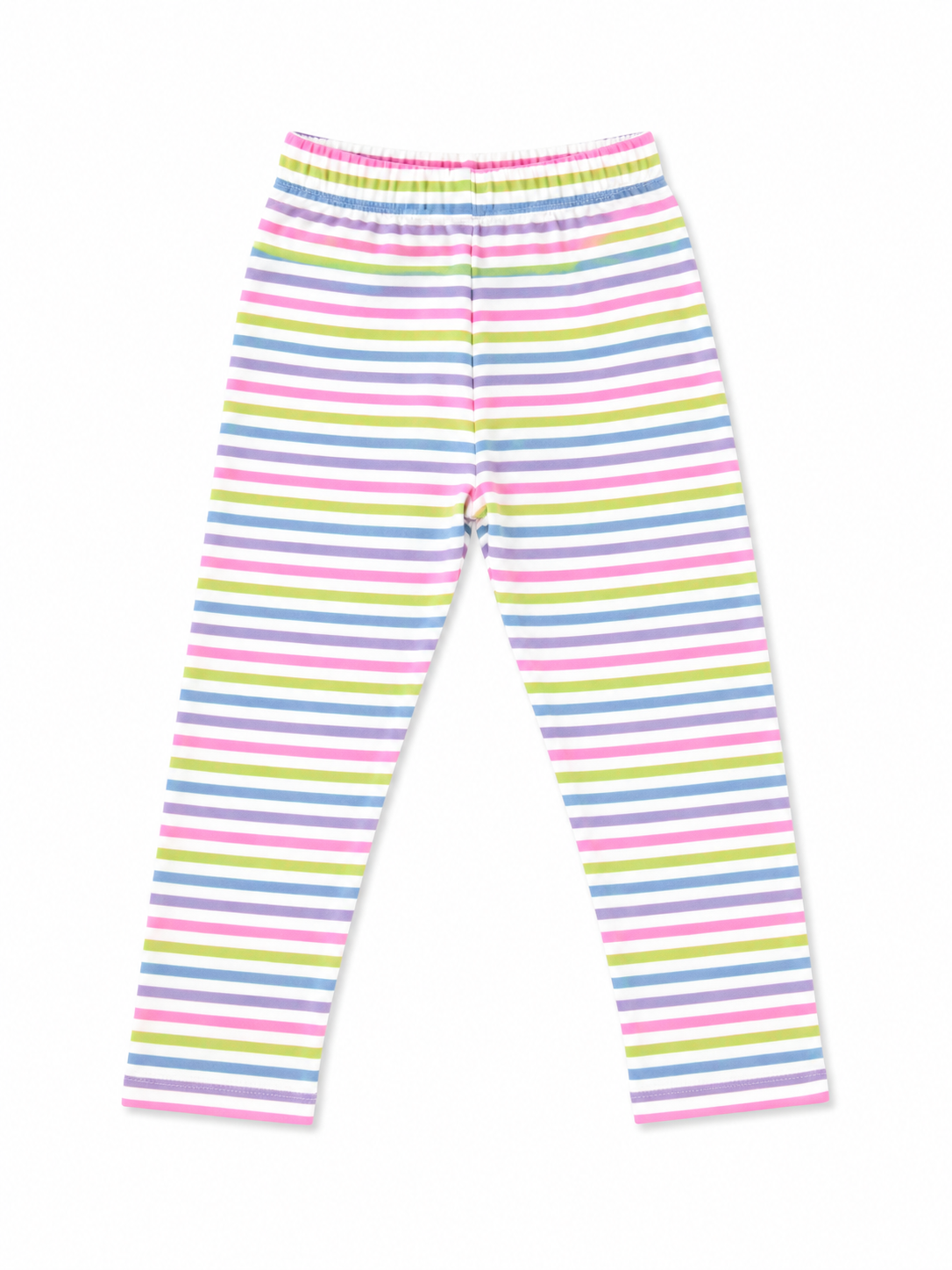 Multi Color Stripe Straight Legging