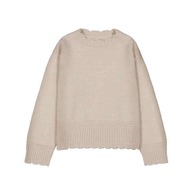 Sparkle Tan Smooth Sweater
