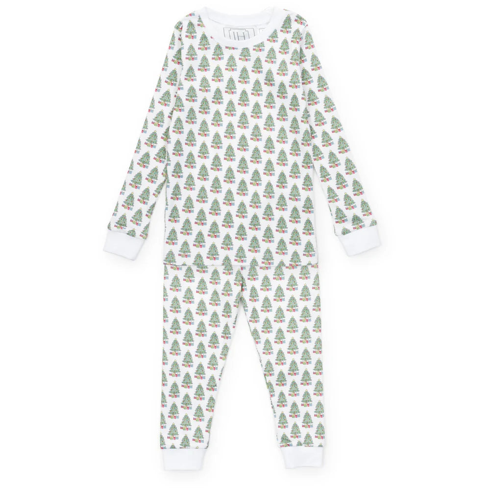 Grayson Under The Christmas Tree Pajama Pant Set (Kid)