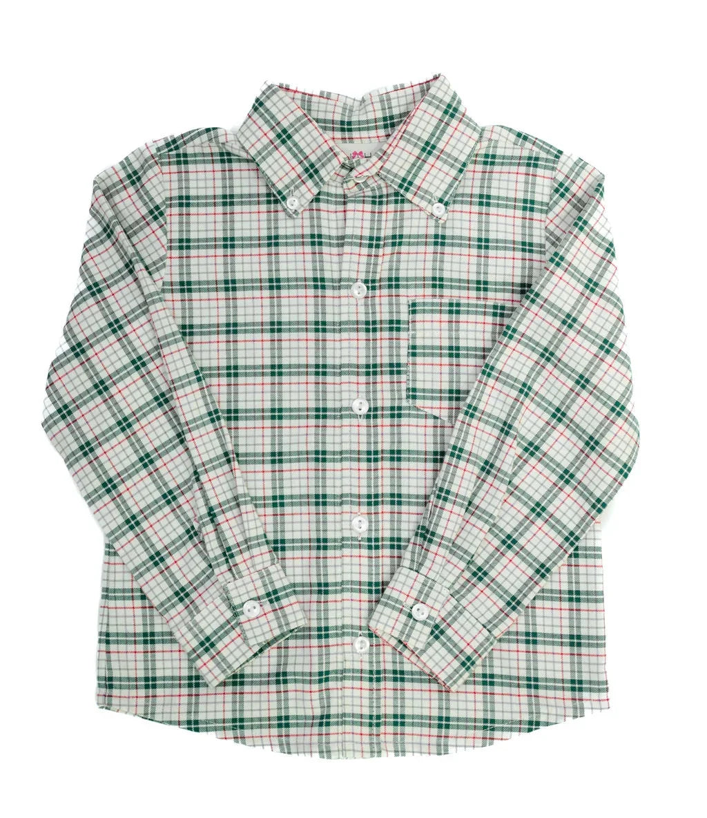 Holiday Golden Fields Plaid Conrad Shirt