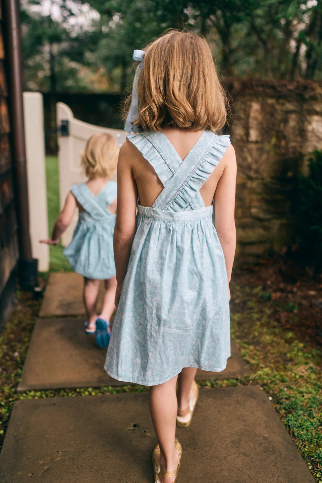 Cloud Floral Elizabeth Dress