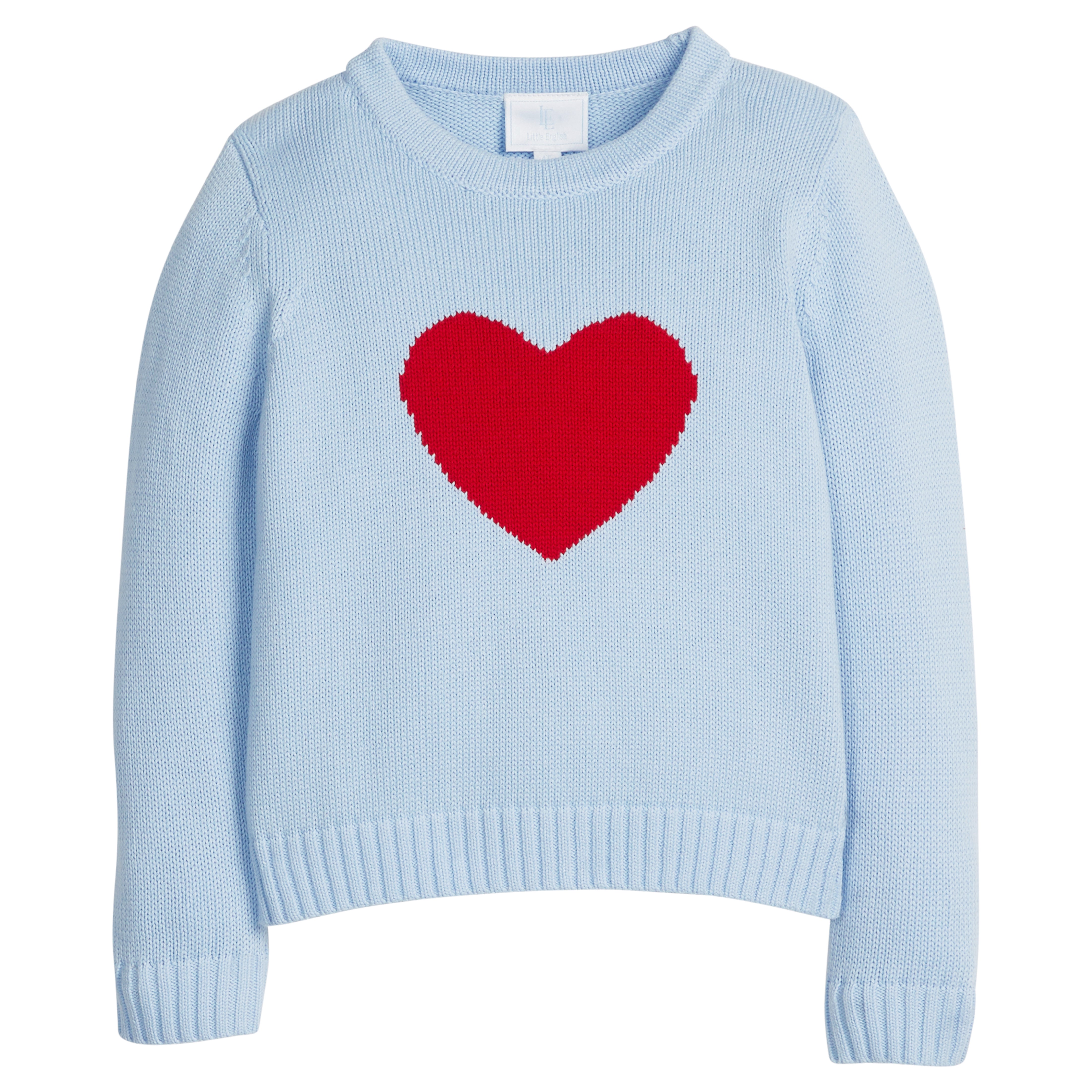 Intarsia Heart Sweater