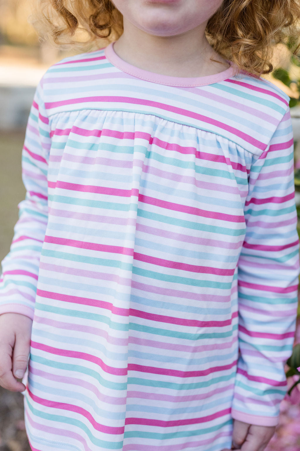 Multi Stripe Isla Knit Top (Toddler)