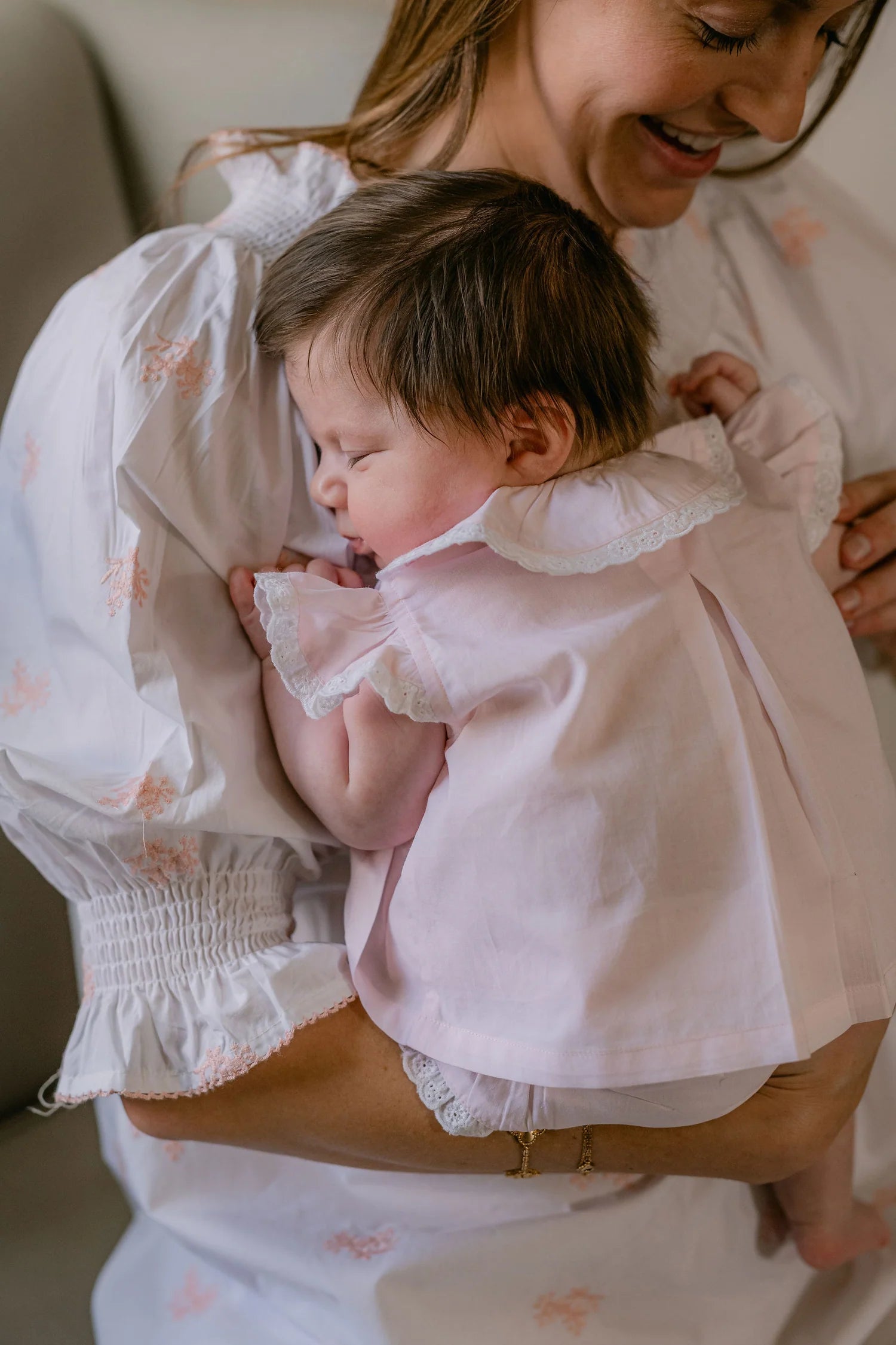 Baby Ann Flutter Sleeve Diaper Set