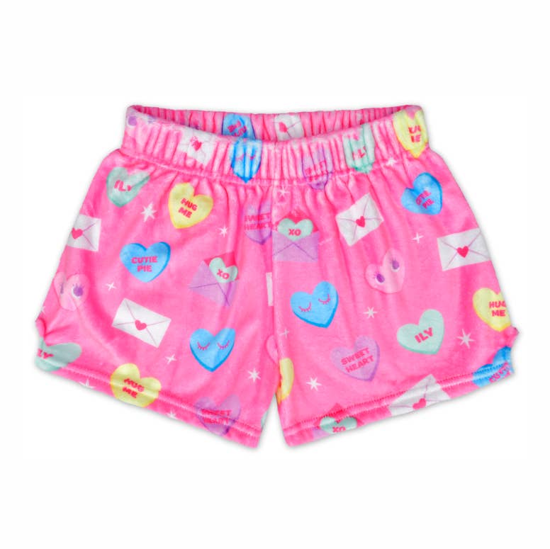 Love Notes Plush Shorts