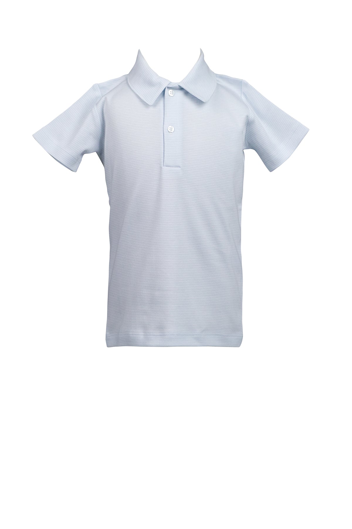 Lt Blue Stripe Polo