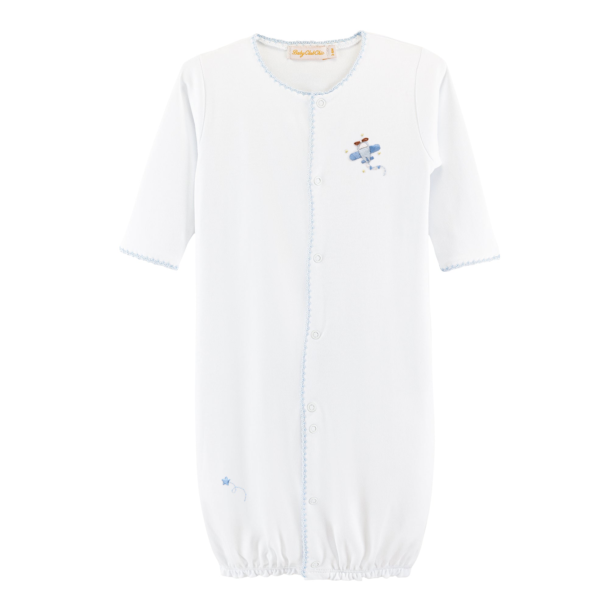 Sky Adventure Conv Gown w/ Crochet Trim