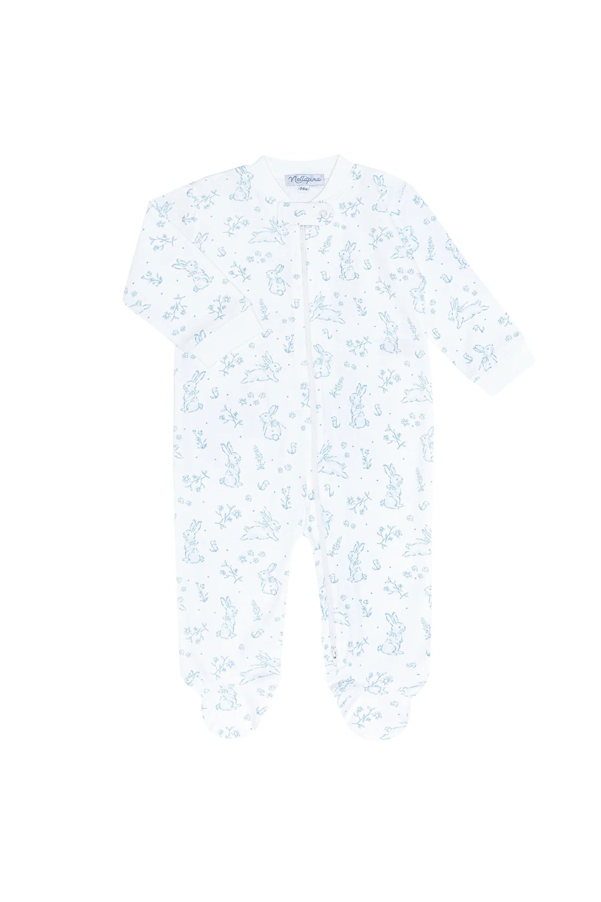 Blue Bunny Footie (Infant)