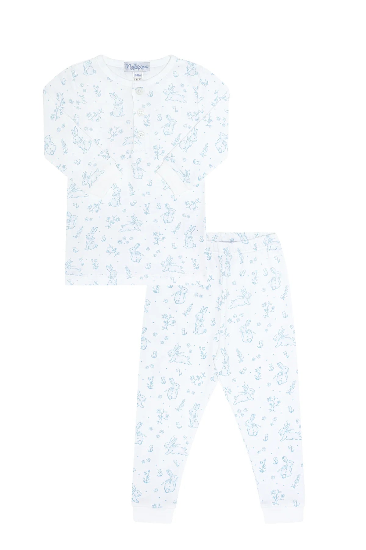 Blue Bunny Two Piece Pajama (Toddler)
