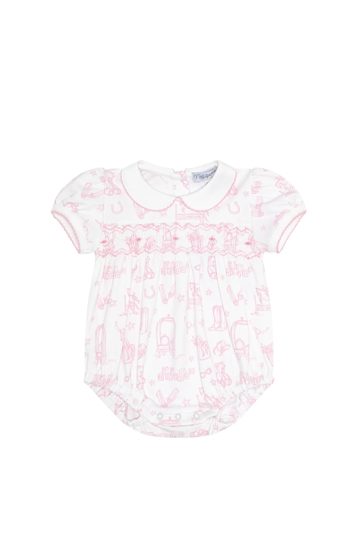 Pink Lone Star Toile Bubble