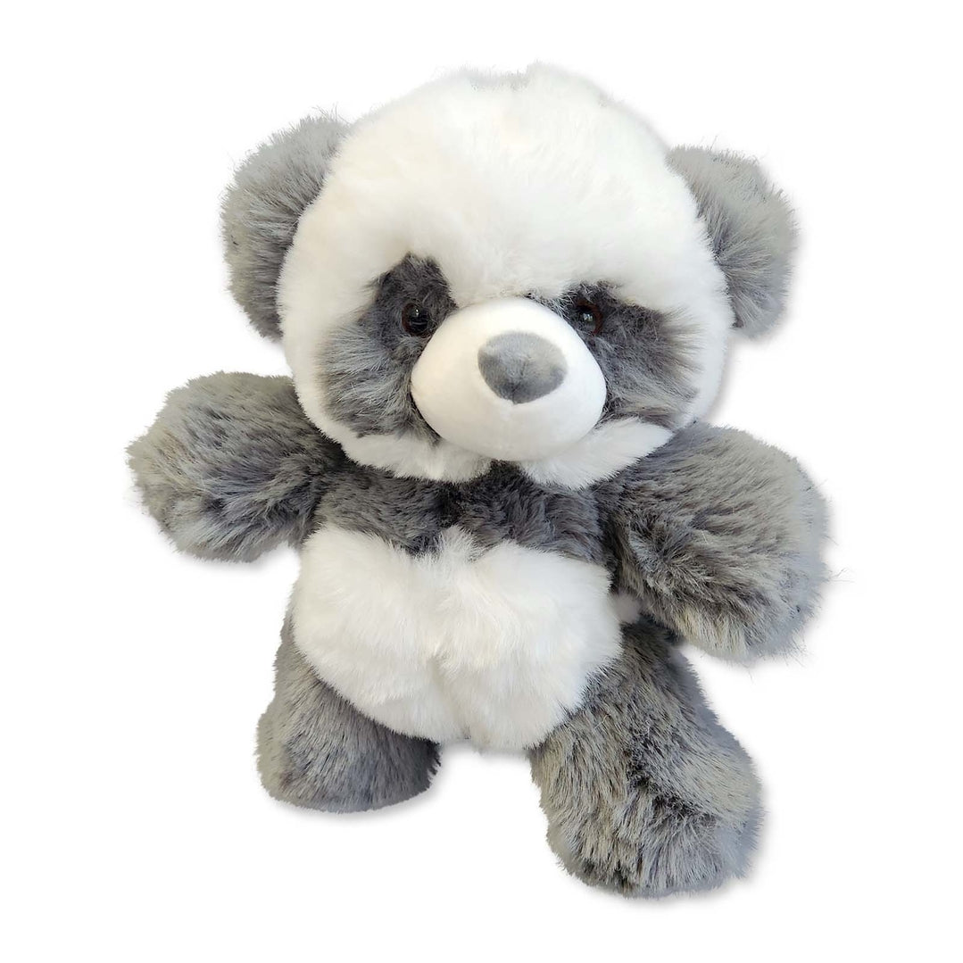 Grey & White Panda Plush Toy
