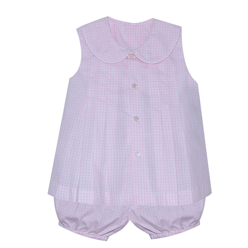 Pink Rory Square Bloomer Set