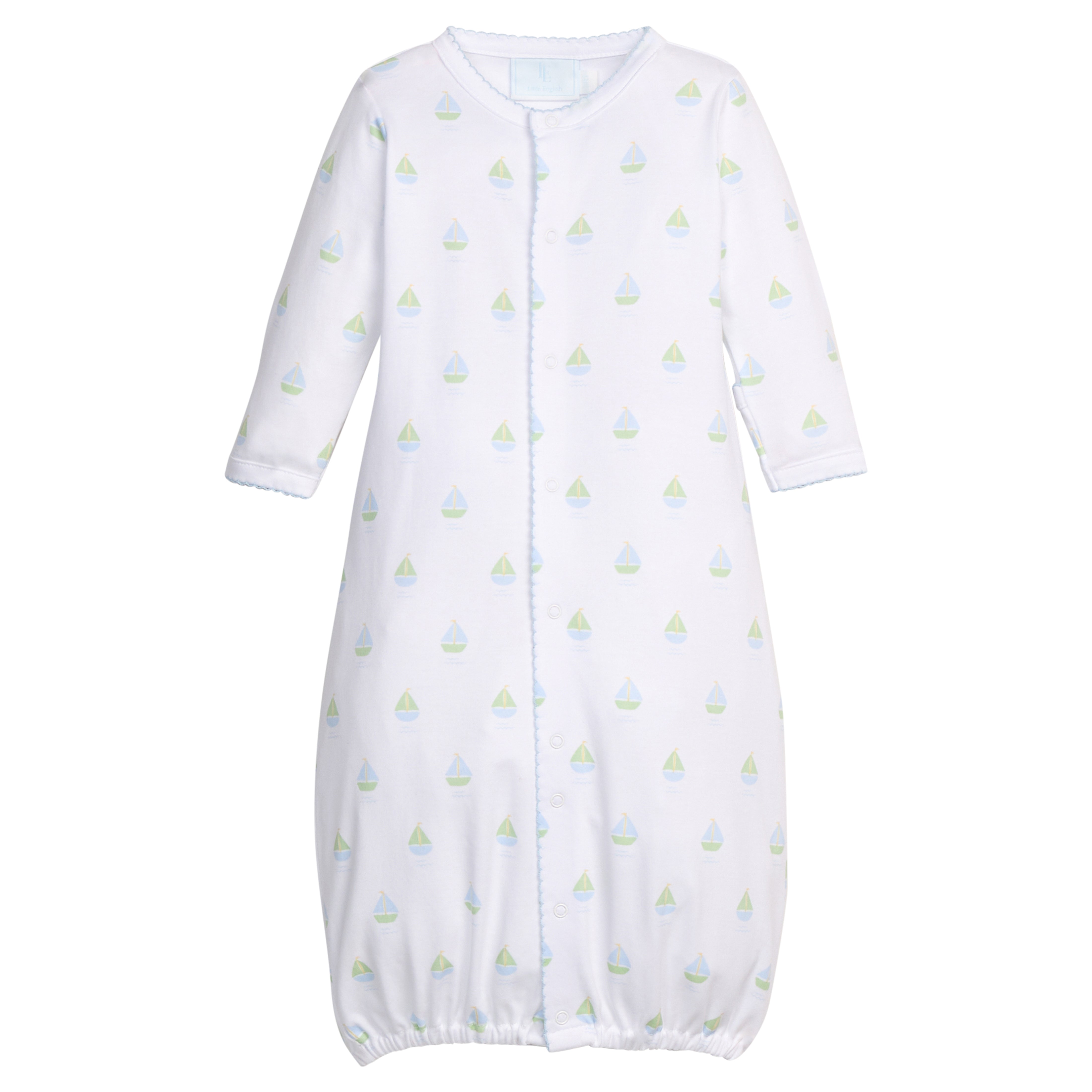 Sailboats Printed Converter Gown