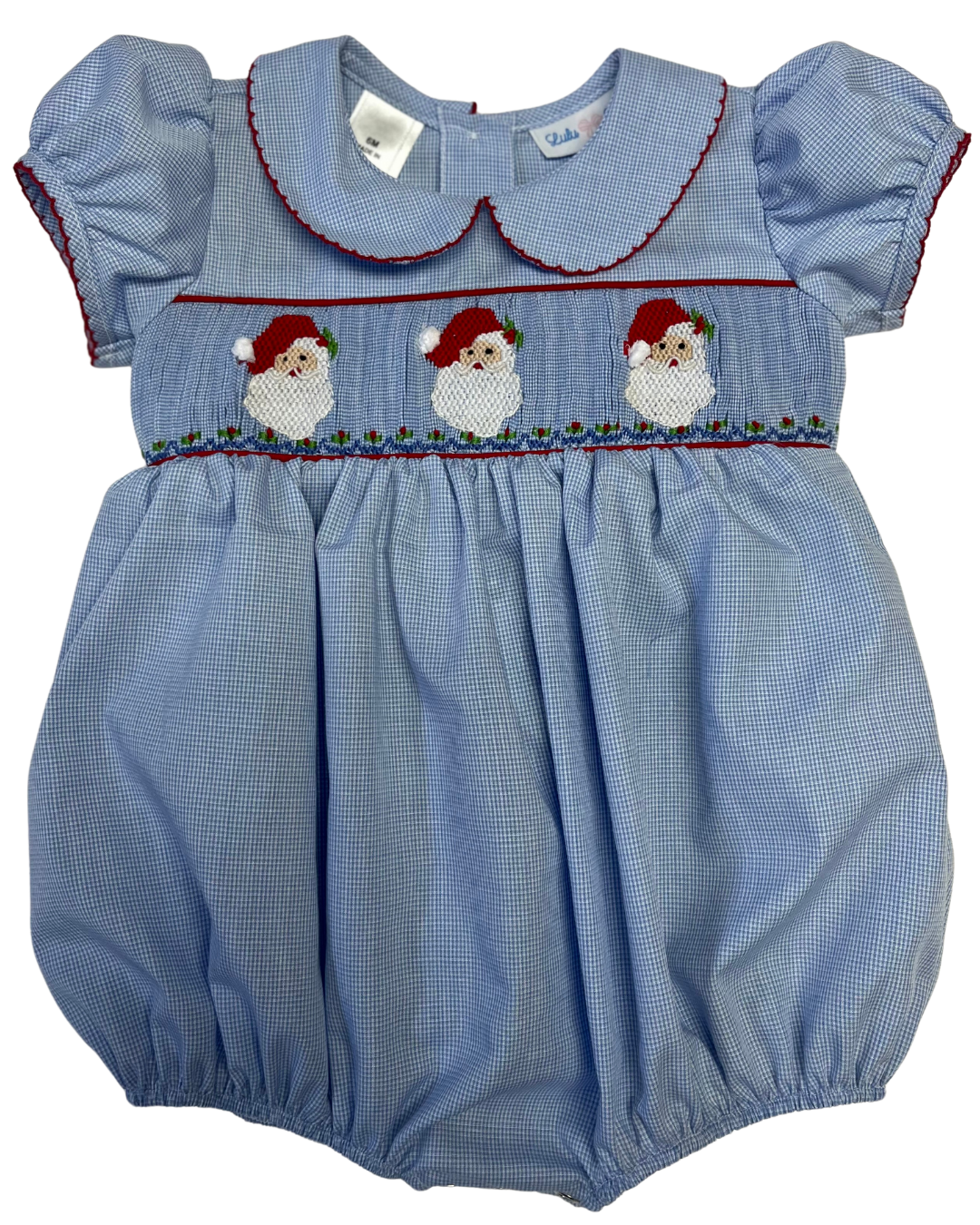 Rosie Blue Santa Bubble