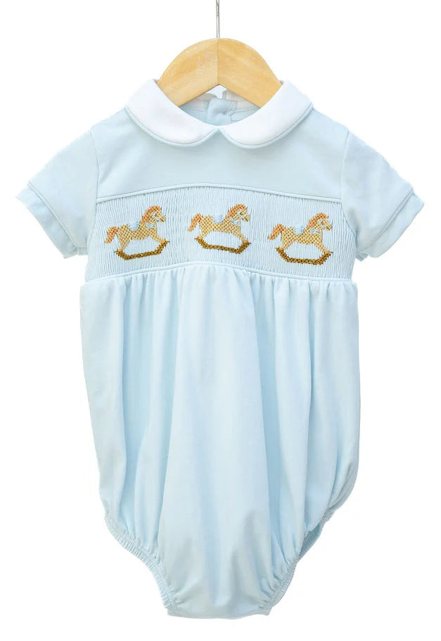 Blue Rocking Horse Bubble