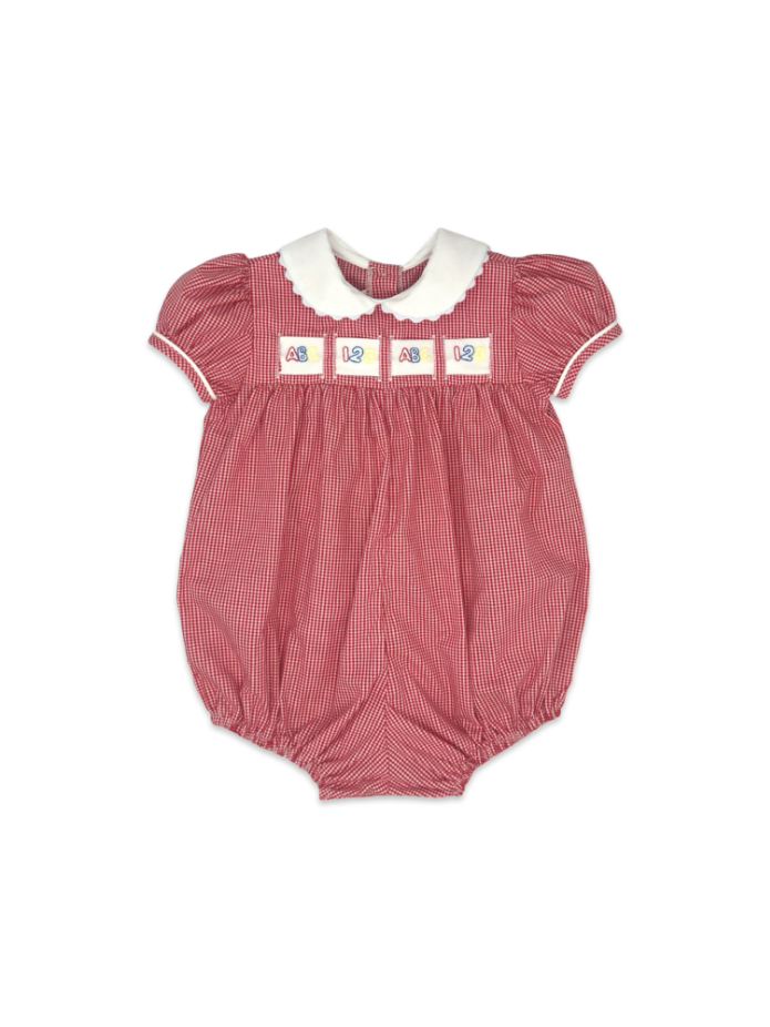 Ruth Ribbon Bubble - Ridgeland Red (Baby)