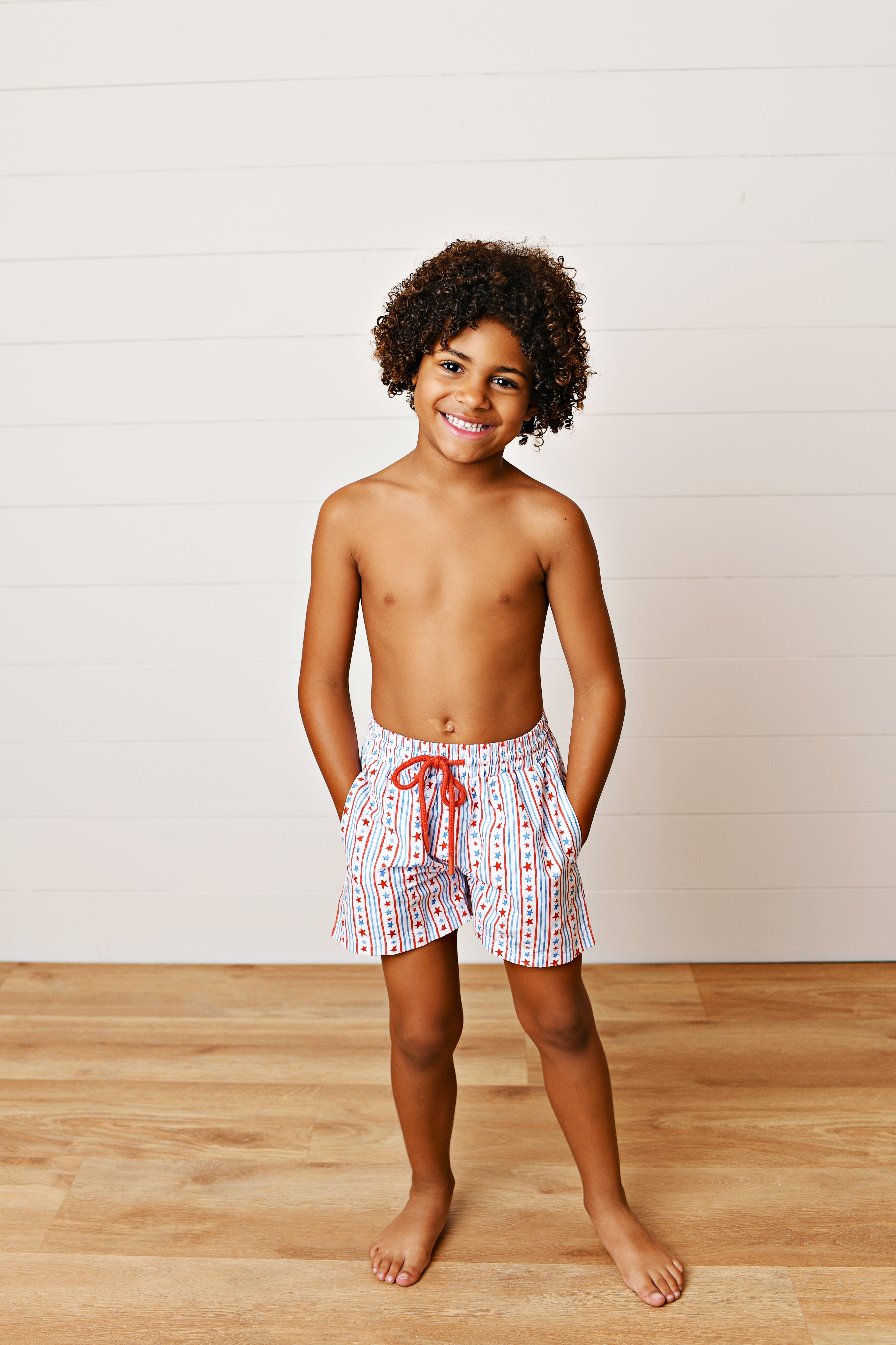 Stars & Stripes Swim Trunks