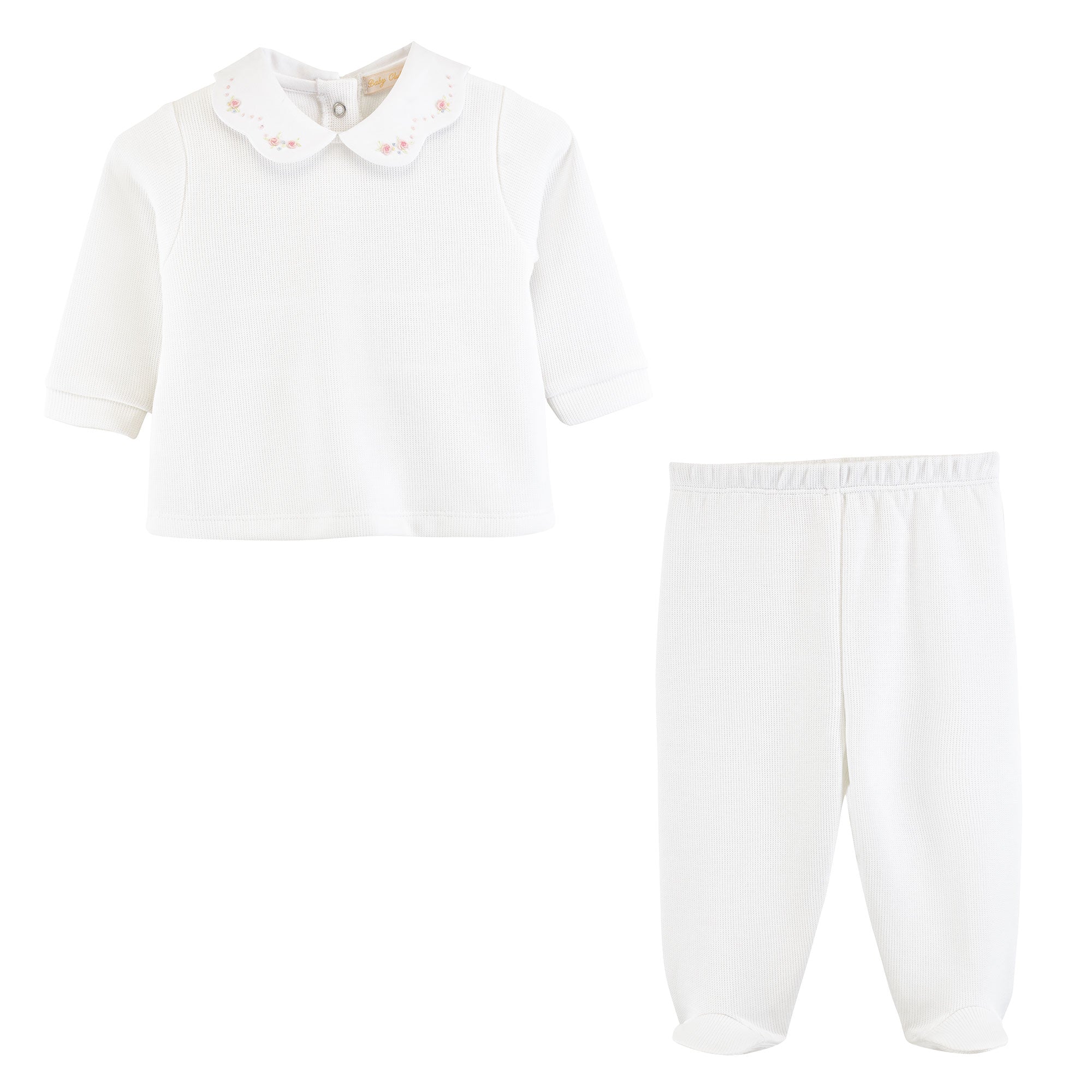 Girl English Knot Top and Pant Set (Infant)