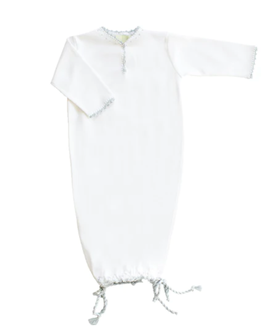 Jersey Sack Gown Blue