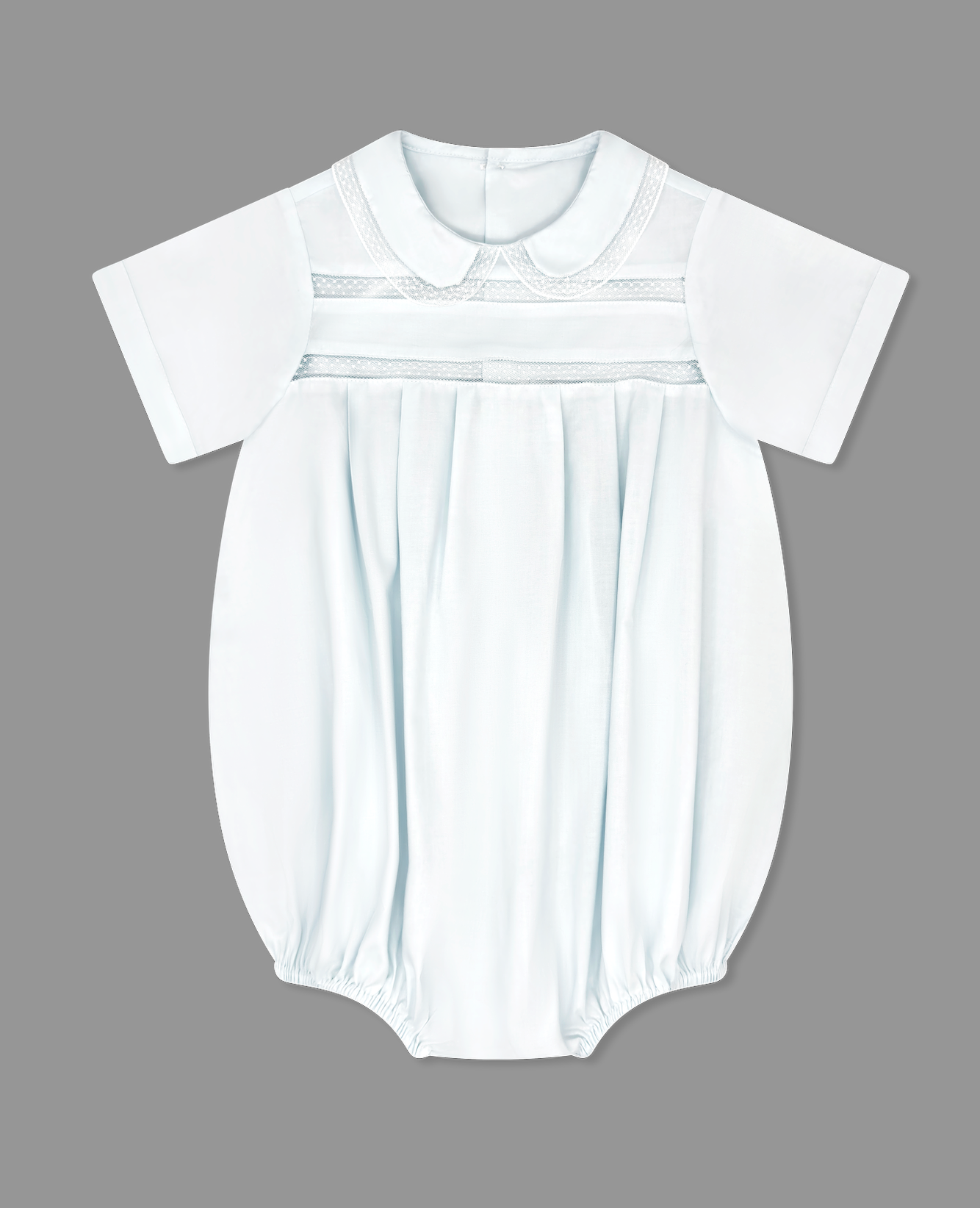Graham Bubble - Blessings Blue with White Lace (Infant)