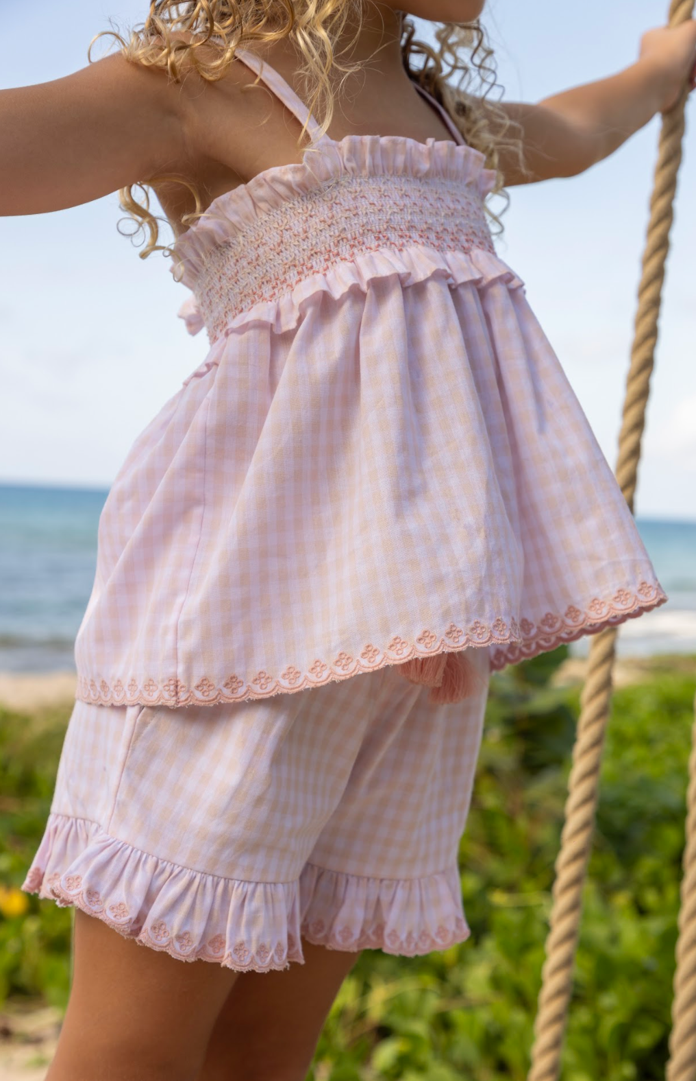 Soft Pink Ambroise Short (Big Kid)