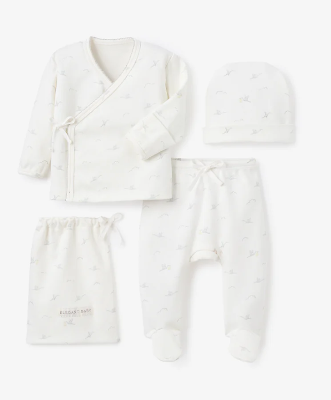 Gray Stork 3 Piece Set