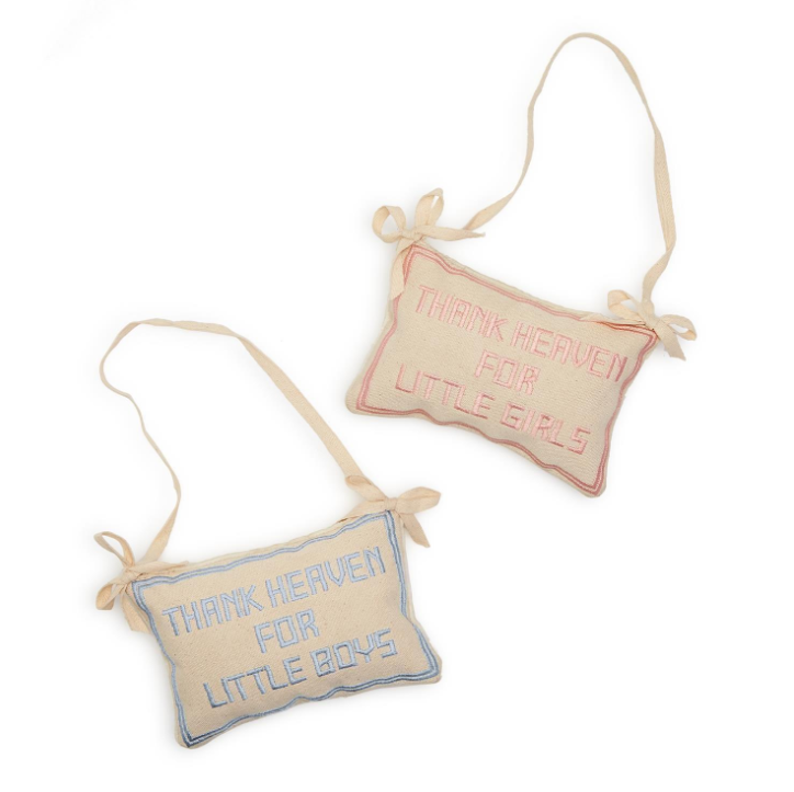 Thank Heaven Pillow Door Hanger