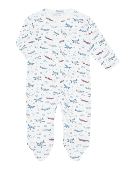 Cloud Chasers Zipper Footie