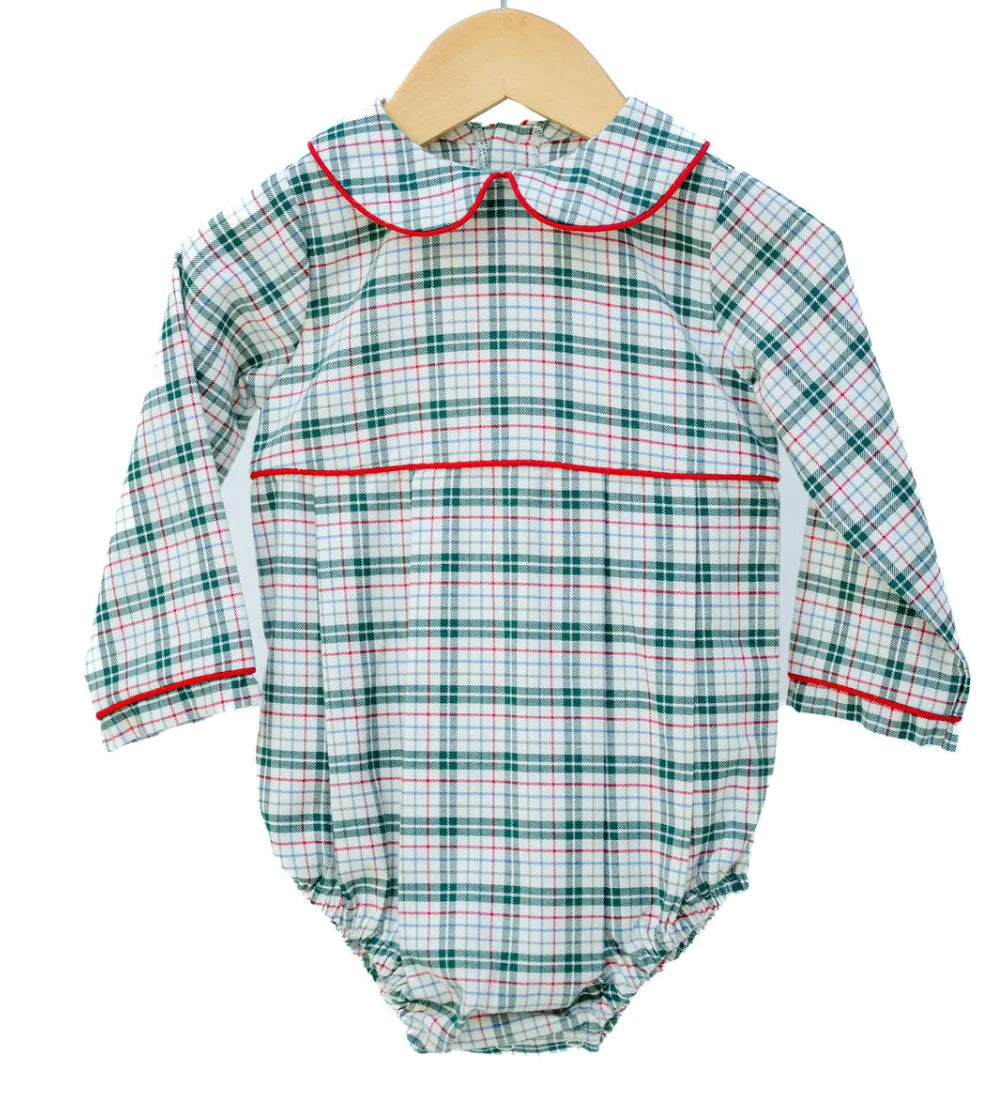 Holiday Golden Fields Plaid Alexander Bubble