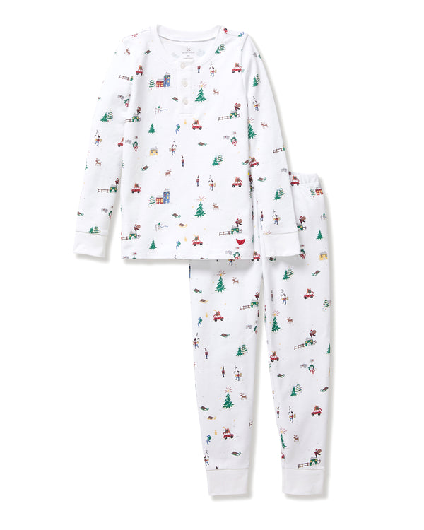 Pima Snug Fit Pajama - Holiday Town (Baby)