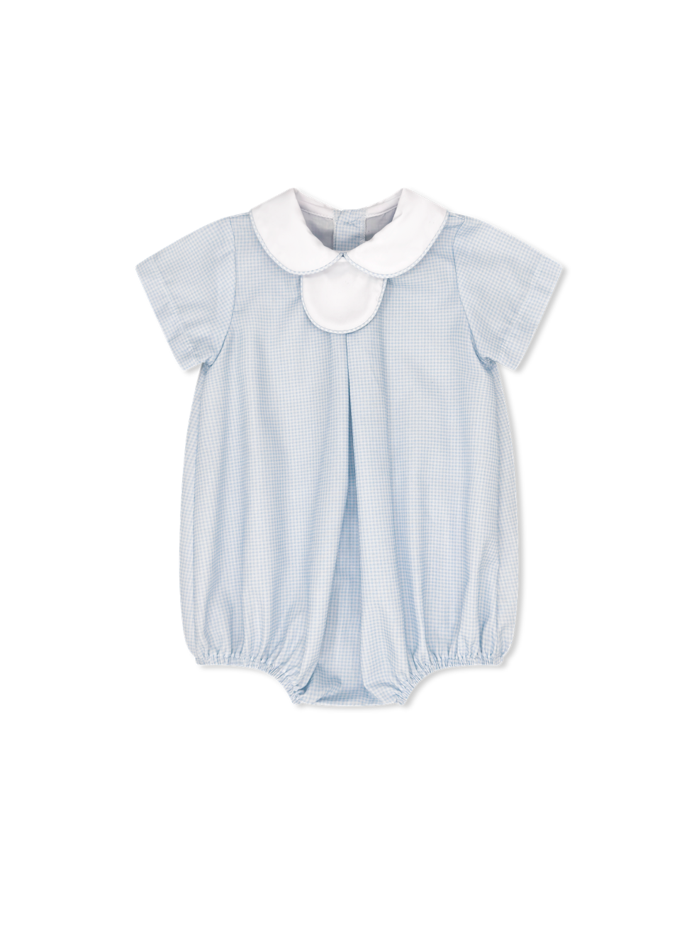 Thomas Tab Bubble - Baby Blue Minigingham (Infant)