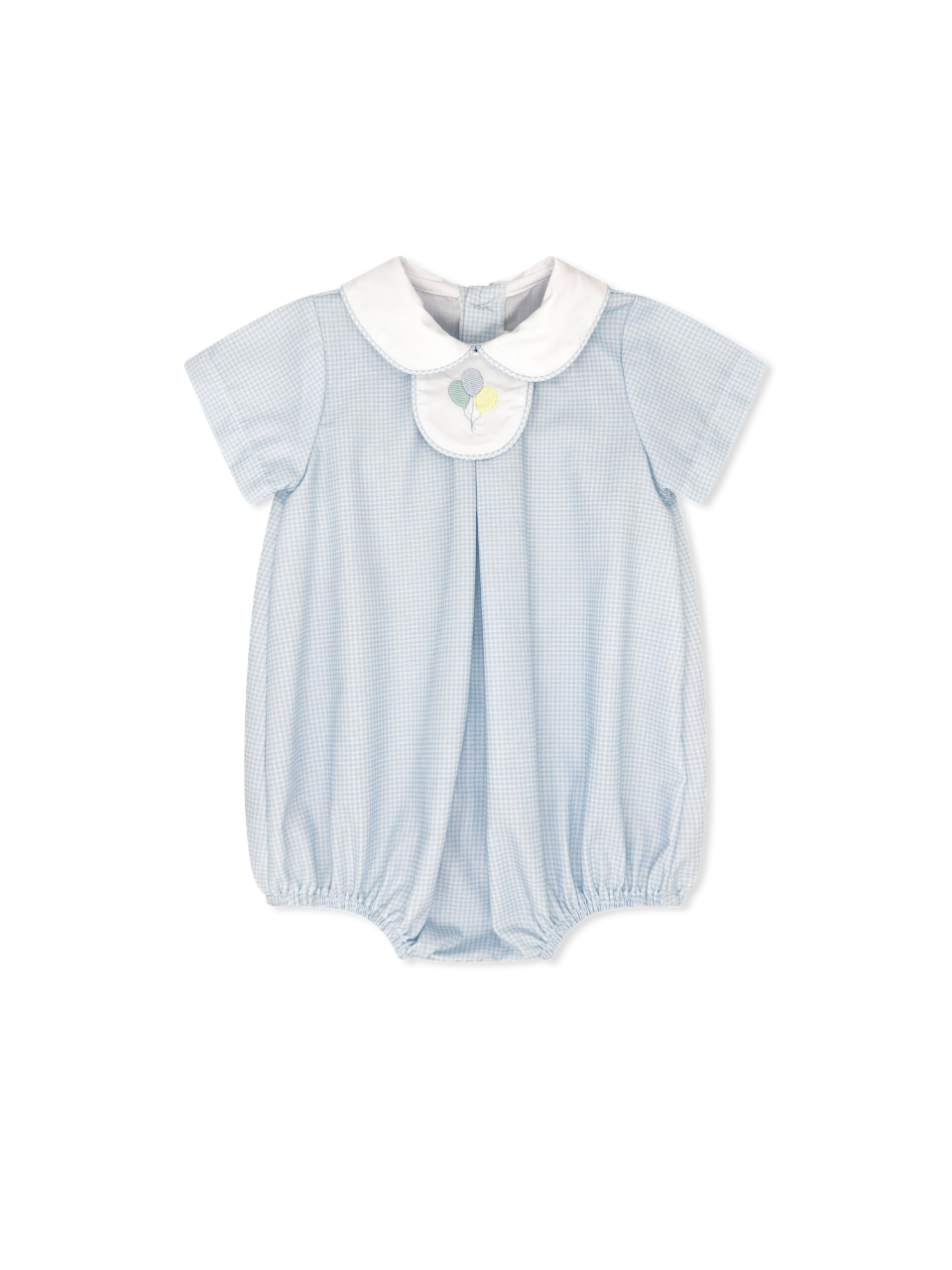 Thomas Tab Bubble - Baby Blue Minigingham (Infant)