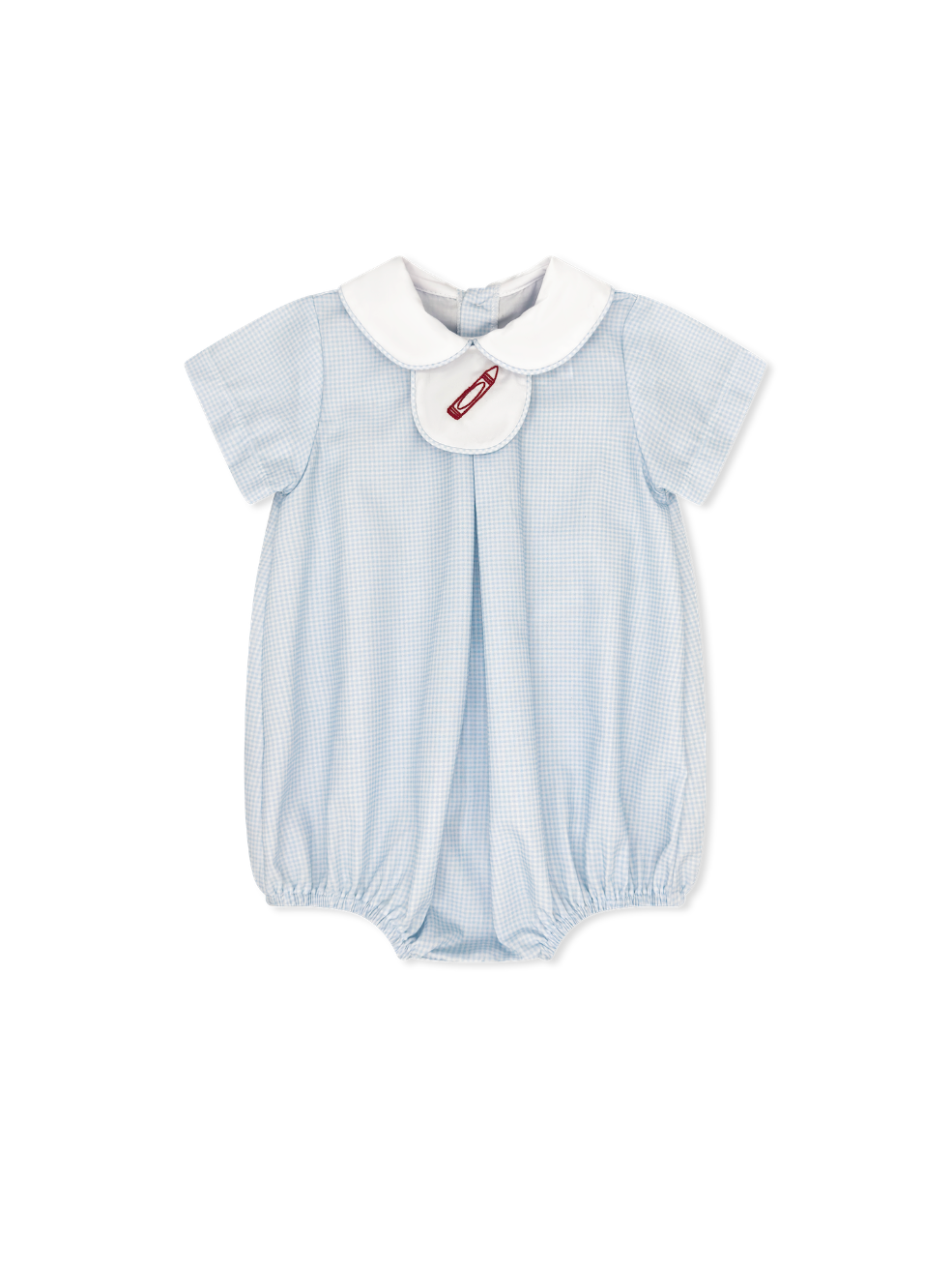 Thomas Tab Bubble - Baby Blue Minigingham (Infant)