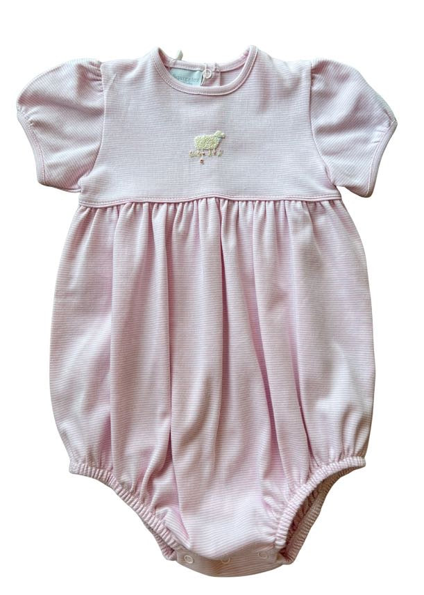 Pink Stripe Mini Lambs Bubble