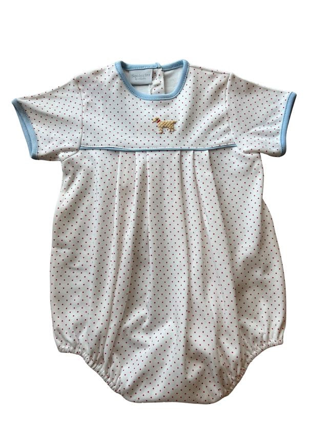 Red Dot Mini Winston Pleated Bubble