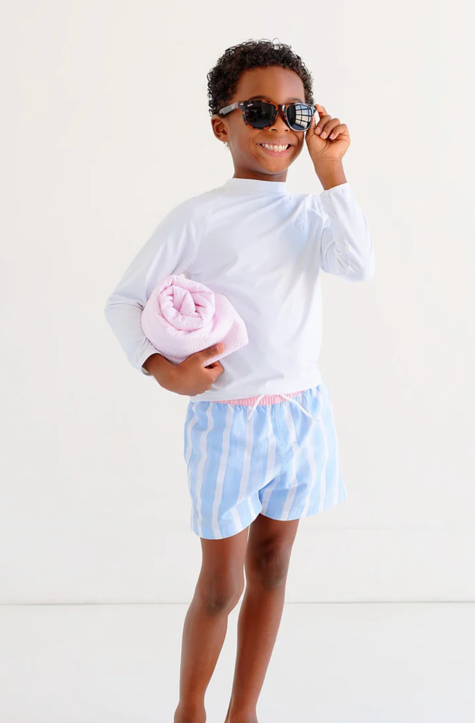 Walkers Wave Spotter Swim Shirt (Kid)